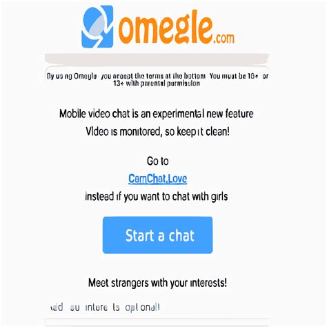 omegle gratis|Omegle Video Chat : Parlez à des inconnus